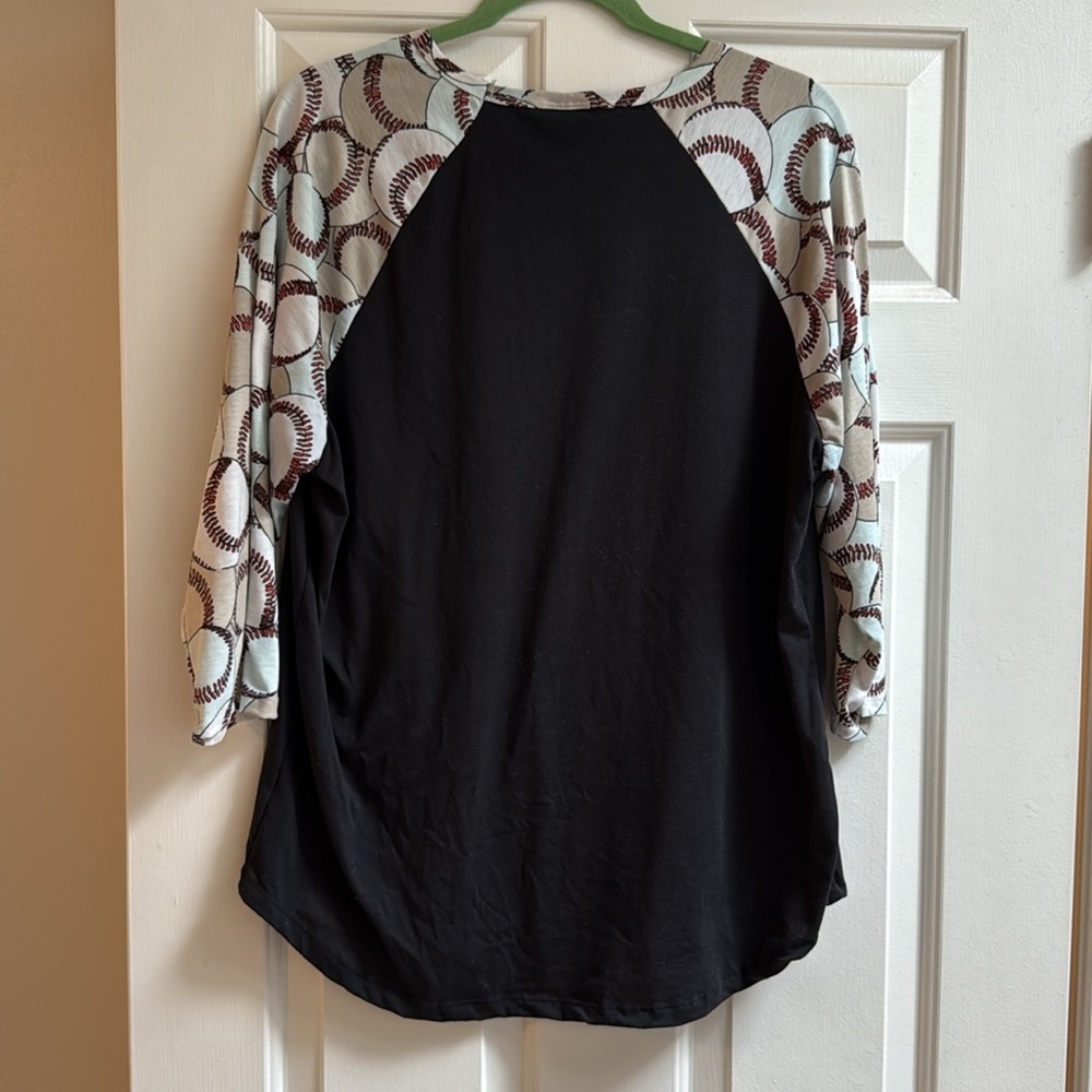Lularoe Randy Baseball Print - Picture 5 of 5